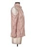Forever 21 Pink Sleeveless Button-Down Shirt Size S - photo 4