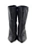 BA&SH 100% Leather Black Boots Size EU 39 - photo 2