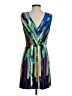Milly Graphic Blue Cocktail Dress Size 4 - photo 2