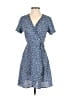 Monteau Blue Casual Dress Size XS - photo 1