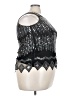PrettyGuide 100% Polyester Silver Sleeveless Blouse Size 4X - photo 4