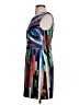 Milly Graphic Blue Cocktail Dress Size 4 - photo 5