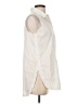 Athleta Ivory Sleeveless Button-Down Shirt Size S (petite) - photo 4