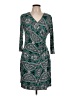 Laundry by Design Paisley Green Casual Dress Size 12 - photo 1