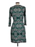 Laundry by Design Paisley Green Casual Dress Size 12 - photo 2