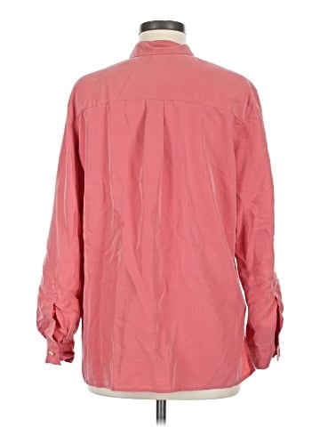 Lizwear by Liz Claiborne Long Sleeve Button-Down Shirt (view 2)