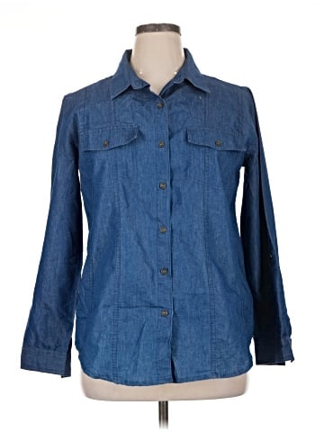 Millenium Long Sleeve Button-Down Shirt (view 1)