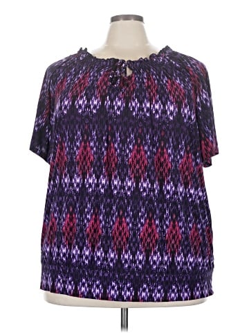 Fashion Bug Short Sleeve Blouse (view 1)