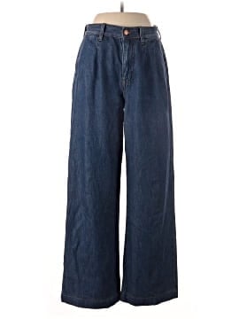 Madewell The Harlow Wide-Leg Jean in Fairson Wash (view 1)