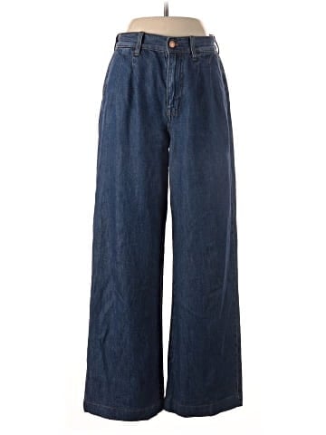 Madewell The Harlow Wide-Leg Jean in Fairson Wash (view 1)