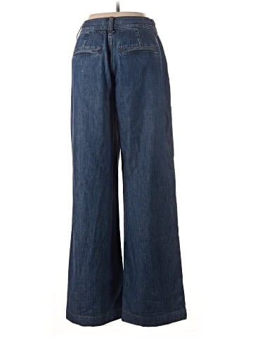 Madewell The Harlow Wide-Leg Jean in Fairson Wash (view 2)
