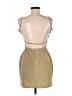Love Squared Metallic Gold Cocktail Dress Size M - photo 2