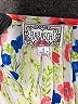 Baraschi 100% Polyester Print Green Cocktail Dress Size S - photo 7