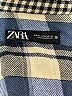 Zara Checkered-gingham Gray Coat Size XS - photo 6