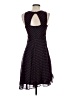 Eva Franco 100% Polyester Polka Dots Blue Cocktail Dress Size 0 - photo 2