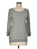 Gap Outlet 100% Cotton Polka Dots Gray Pullover Sweater Size M - photo 1