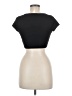 Eye Candy Black Short Sleeve Top Size M - photo 2