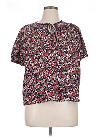 Draper James Short Sleeve Blouse (view 1)