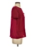 French Connection 100% Polyester Burgundy Short Sleeve Top Size XS - photo 4