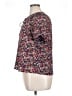 Draper James Floral Pink Black Short Sleeve Blouse Size XL - photo 5
