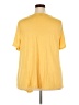 Emery Rose Yellow Short Sleeve Top Size 3XL - photo 2
