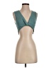 Audrey 3+1 Teal Tank Top Size S - photo 1