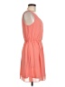 A. Byer 100% Polyester Solid Orange Casual Dress Size M - photo 4