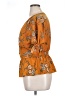 Lily White Orange 3/4 Sleeve Blouse Size XL - photo 5