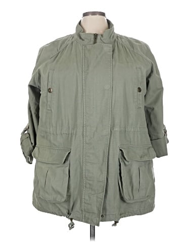 Kensie Raincoat (view 1)