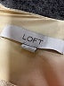 Ann Taylor LOFT Metallic Gold Cocktail Dress Size 8 - photo 7