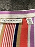 Rafaella 100% Cotton Stripes Pink 3/4 Sleeve T-Shirt Size XL - photo 7
