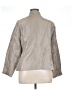 Eileen Fisher Metallic Gray Jacket Size 15 - photo 2
