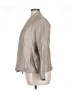 Eileen Fisher Metallic Gray Jacket Size 15 - photo 5