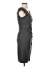 L.K. Bennett Tweed Gray Cocktail Dress Size 4 - photo 4