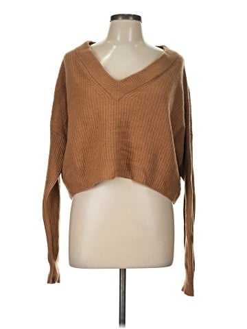 Madewell (Re)sourced Cashmere V-Neck Pullover Sweater (view 1)