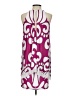 Analili 100% Polyester Graphic Pink Cocktail Dress Size XS (estimated) - photo 2