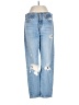 Levi's 100% Cotton Hearts Blue Jeans Size 26 waist - photo 1