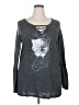Marvel Gray Long Sleeve T-Shirt Size 2X - photo 1