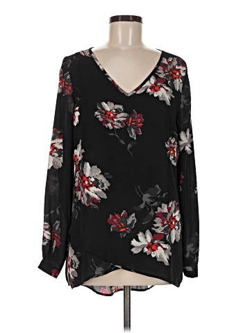 Chelsea & Theodore Long Sleeve Blouse (view 1)