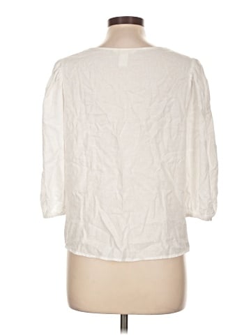 H&M 3/4 Sleeve Button-Down Shirt (view 2)