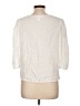 H&M Ivory 3/4 Sleeve Button-Down Shirt Size L - photo 2