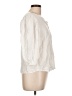 H&M Ivory 3/4 Sleeve Button-Down Shirt Size L - photo 4
