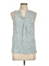 Ava Christine 100% Rayon Blue Tank Top Size L - photo 1