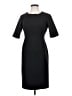 Eliza J Solid Black Cocktail Dress Size 4 - photo 1