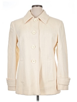Ak Anne Klein Wool Coat