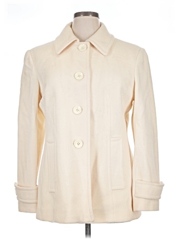 AK Anne Klein Wool Coat (view 1)