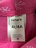 Carter's Stars Pink Casual Pants Size 4T - photo 3