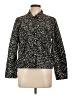Christopher & Banks 100% Cotton Animal Print Black Jacket Size L - photo 1