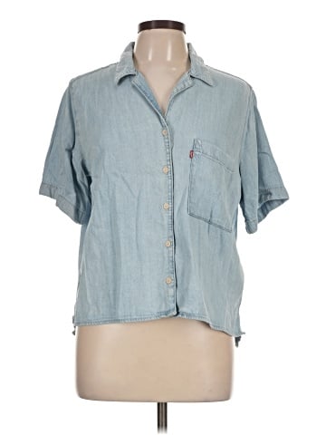 Levi's Short Sleeve Button-Down Shirt (view 1)