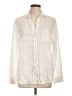 Grayson 100% Linen Polka Dots Ivory Long Sleeve Button-Down Shirt Size Lg (4) - photo 1